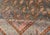 Antique Persian Gallery Malayer Rug With Geometric Design in Gray-Blue and Pink For Sale - Image 11 of 12
