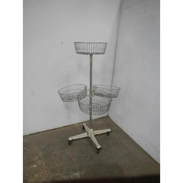 Shop Exhibitor with Zenith Baskets and Patents, 1960s For Sale - Image 10 of 10