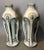 Art Nouveau Antique Art Nouveau Amphora Style Art Pottery Buttress Vases- Set of 2 For Sale - Image 3 of 12