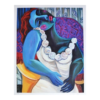 Limited Edition My Peace Serigraph by Gigi Bolden For Sale