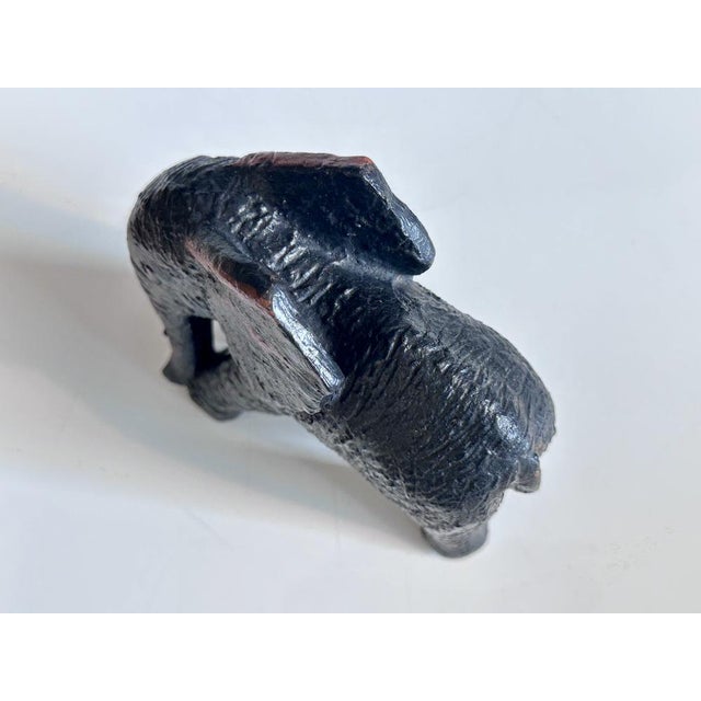 Antique Elephant Figurine in Clay, Germany, 1920s For Sale - Image 6 of 17