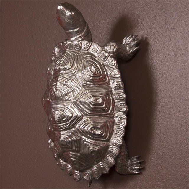 This little guy has such detail, that if it weren't for the metallic pewter finish, you would swear it was real! The...
