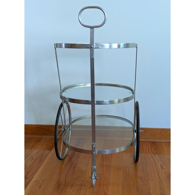 Modern Industrial Bar Cart Chairish