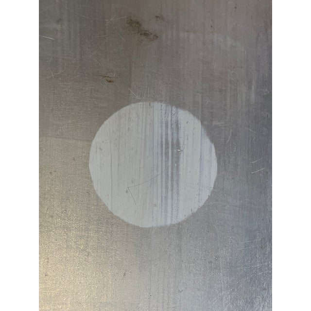 Pair of Hollywood Regency Jansen Louis XVI Style Silvered Chest of Drawers For Sale - Image 11 of 15