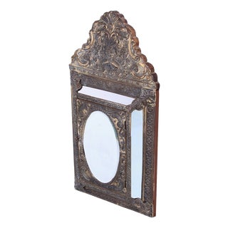 Dutch Baroque Style Vanity Hall Mirror, 1930s For Sale