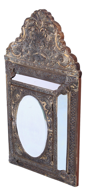 Dutch Baroque Style Vanity Hall Mirror, 1930s