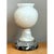 Mid 20th Century Vintage Alabaster Scorpion Bowl Lamp For Sale - Image 5 of 12