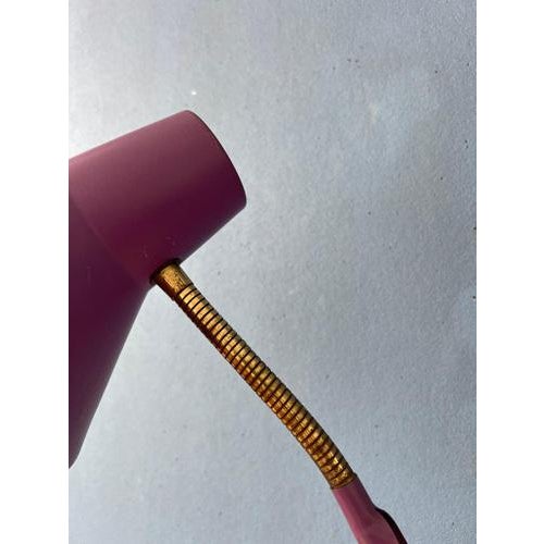 Metal Vintage Space Age Scissor Wall Lamp For Sale - Image 7 of 11