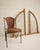 Boho Chic Large Italian Bamboo and Rattan Asymmetrical Arch Mirrors, 1970s, Set of 2 For Sale - Image 3 of 8