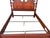 Brown Thomasville Collectors Cherry King Size Poster Bed Carved Headboard Chippendale For Sale - Image 8 of 18