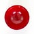 Red 1960's Cathrineholm Red and White Lotus Enamel Bowl 11-Inch For Sale - Image 8 of 11