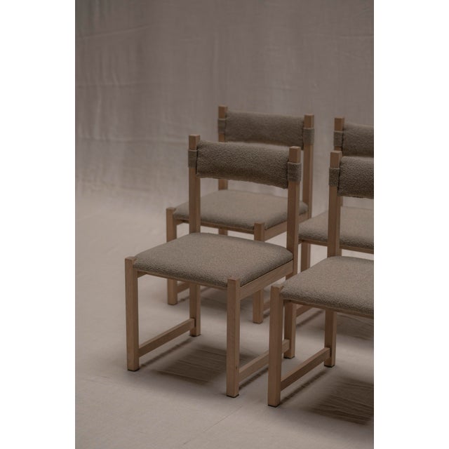 Vintage Dining Chairs by Emiel Veranneman, 1970s, Set of 6 For Sale - Image 6 of 18