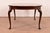 Henkel Harris Queen Anne Solid Mahogany Extension Dining Table, Newly Refinished For Sale - Image 13 of 15