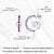 Natural Ruby & Freshwater Pearl Designer C Hoop Earrings in 925 Sterling Silver, A Pair For Sale - Image 12 of 15