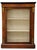 Victorian English Satinwood and Gilt Metal Glazed Pier Cabinet in Walnut, 1890s For Sale - Image 4 of 13