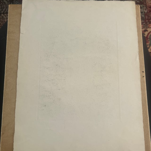 Paper Vintage “Untitled-Interior” Print by Marcel Julien Baron For Sale - Image 7 of 7