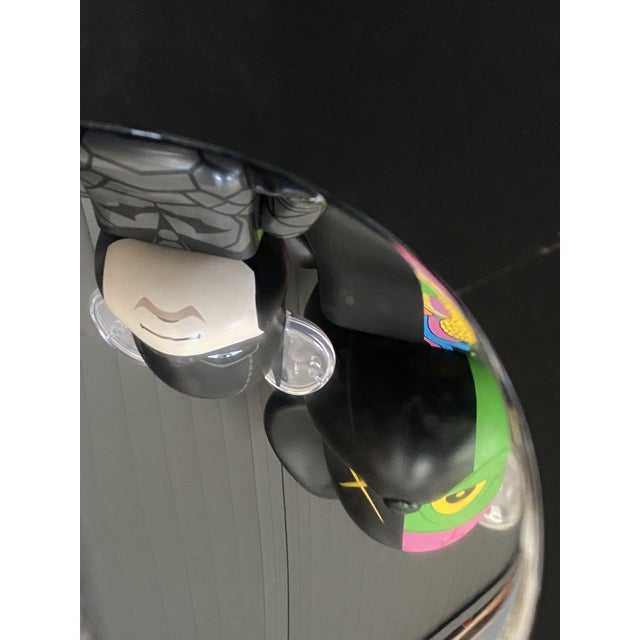 Vintage Chrome Flame Lamp in the style of Goffredo Reggiani, 1970s For Sale - Image 6 of 18