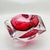 Flavio Poli Pink Ashtray in Murano Glass by Flavio Poli for Seguso, 1960s For Sale - Image 4 of 10