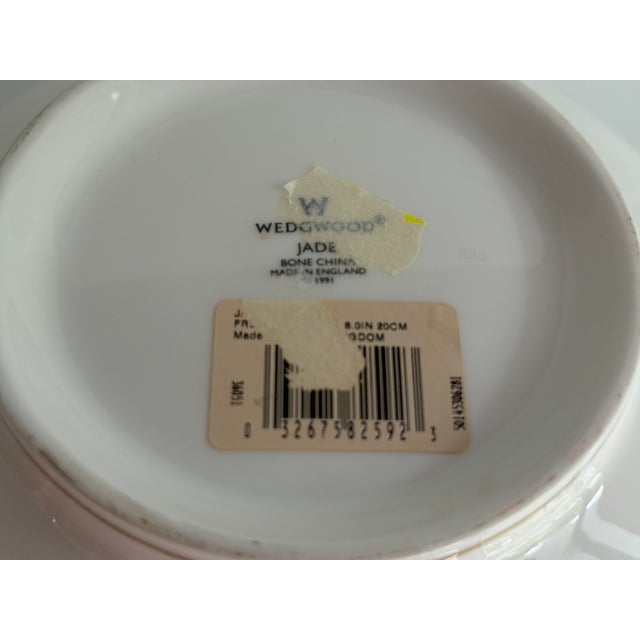 Postmodern Vintage English Jade Bowl from Wedgwood, 1991 For Sale - Image 3 of 5
