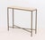 Paul McCobb Style Brass Console Table For Sale In New York - Image 6 of 8