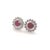 Diamond Ruby Earrings 14k Gold 2.07 TCW Certified For Sale - Image 15 of 16