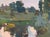 Impressionism River Landscape Oil Painting, Ukrainian Art, 1970s 46-62 For Sale - Image 4 of 6