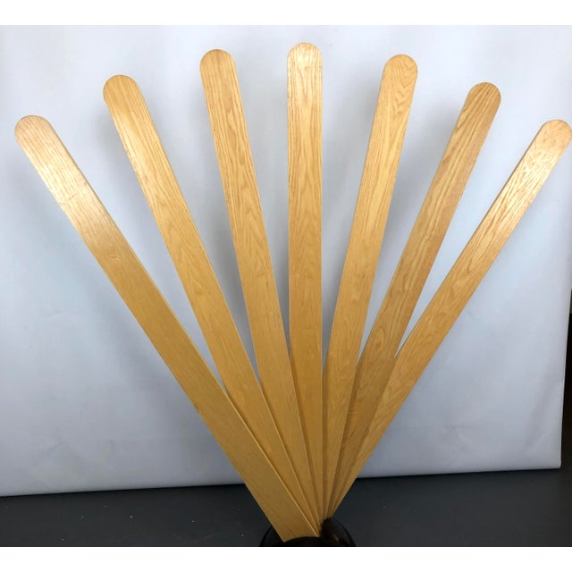 Brown Ventaglio Coat Rack by G. Pasotto for Tarzia, 1970s For Sale - Image 8 of 10