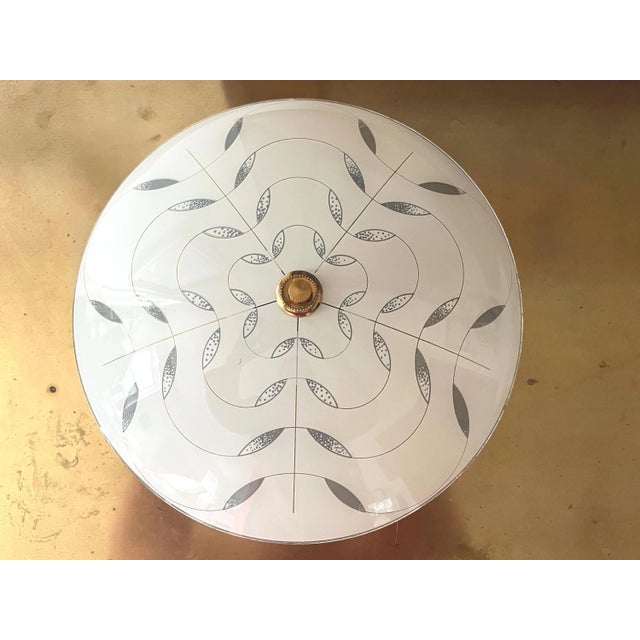 Modern Floral Flush Light, C1970 For Sale - Image 12 of 18