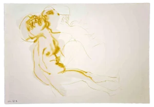 Leo Guide, Female Figure, Drawings, 1970s