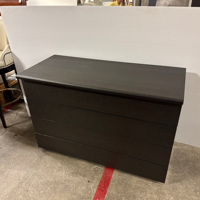 Design Plus Gallery presents the Snowdania Dresser by Eric Jourdan for Ligne Roset. The ebony oak exterior displays...