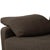 Mud Brown Fabric Conseta Two-Seater Sofa from Cor For Sale - Image 6 of 16
