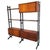 Mid-Century Danish Design Simpla Lux wall unit / wall system consists of a modular system with uprights, cabinets, and...