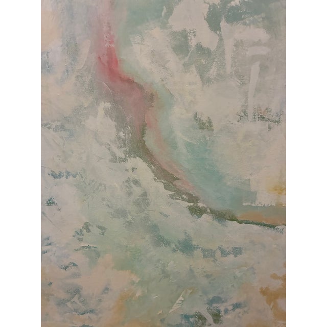 2020s Sea Spray No. 02 36x48” Original Painting on Canvas; Gallery Represented Artist Since 2004. For Sale - Image 5 of 6