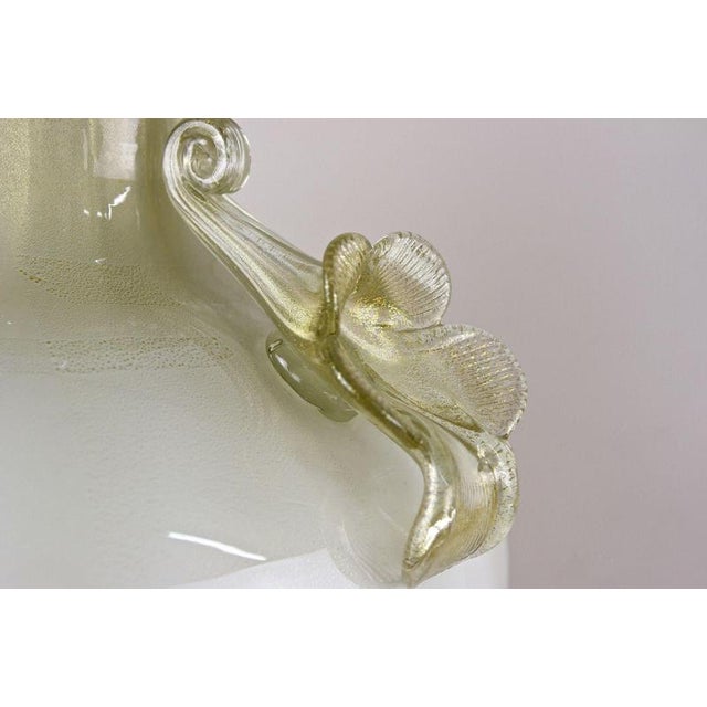Murano Amphora Vase attributed to Gabbiani Venice, Italy, 2000s For Sale - Image 10 of 18