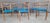 Blue Rosewood Dining Chairs by H. W. Klein for Bramin Denmark 1960's - Set 6 For Sale - Image 8 of 13