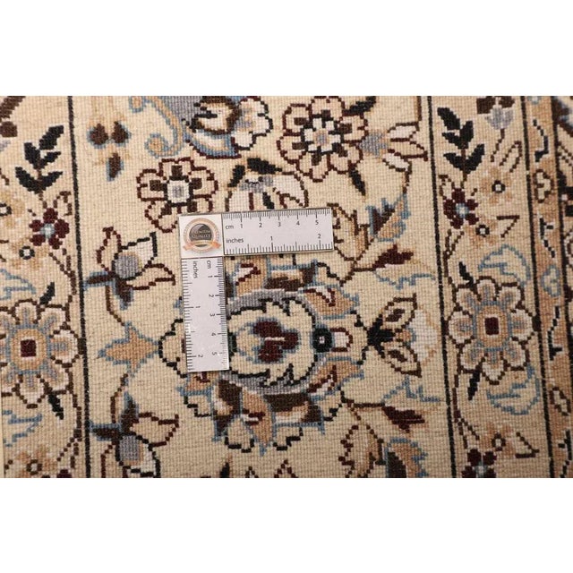 Nain Hand-Knotted Rug in Virgin Wool For Sale - Image 10 of 11