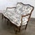 Late 20th Century Late 20th Century French Louis XV Style Settee by Highland House Black and White Toile De Jouy For Sale - Image 5 of 18