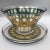 Culver Gold and Emerald Green Bowl and Platter - Set of 2 For Sale - Image 13 of 13