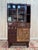 Brown Small Art Deco Display Cabinet For Sale - Image 8 of 8