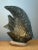 Vintage Plaster Textured Abstract Fish Sculpture For Sale - Image 11 of 12