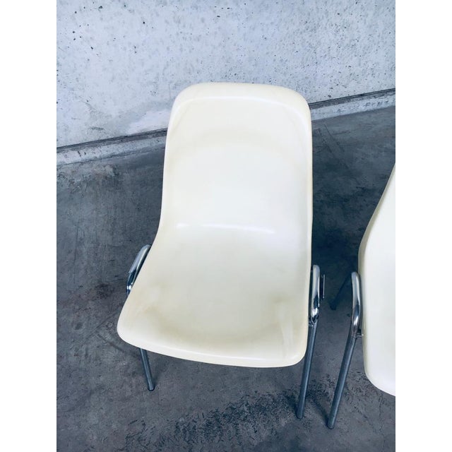 Orly Stacking Chairs by Bruno Pollak for Solo, Germany, 1979, Set of 8 For Sale - Image 14 of 18