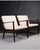 Wood Set of Fully Restored PJ112 Lounge Chairs by Ole Wanscher for Poul Jeppesens, 1960s For Sale - Image 7 of 7
