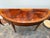Ethan Allen Hepplewhite Style Inlaid Mahogany Demilune Console Table For Sale - Image 12 of 15