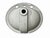 Mid-Century Modern Vintage Briggs 6505 MCM Style Baby Blue Oval Ceramic Bathroom Sink For Sale - Image 3 of 5