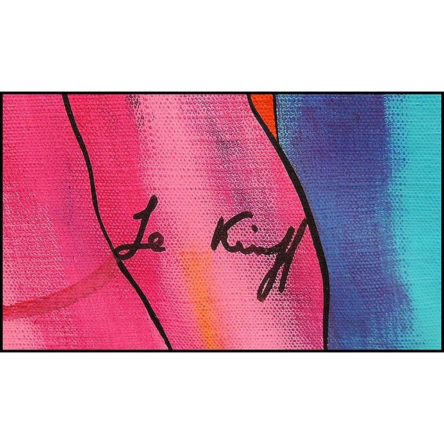 Contemporary Late 20th Century Enjoying the Show, Linda Le Kinff For Sale - Image 3 of 4
