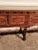 1920s Antique 1920s William & Mary Gothic Walnut Oak Inlaid Sideboard Locking W/Key For Sale - Image 5 of 12