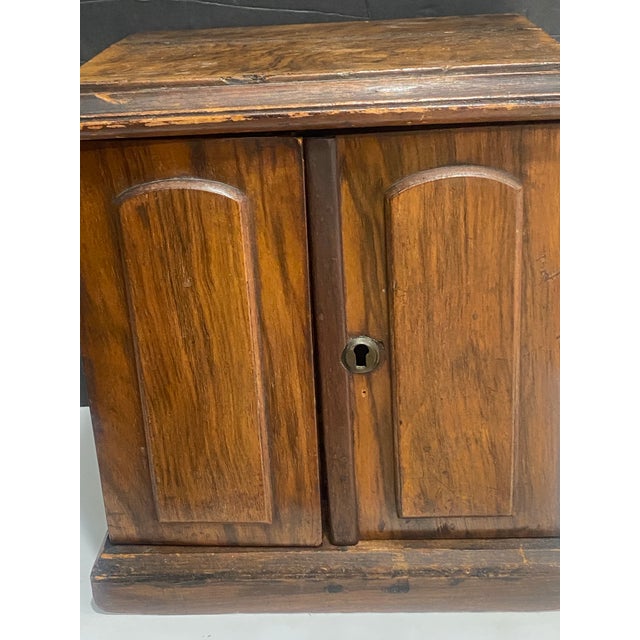 Antique Wood Jewelry Box, 1800’s For Sale - Image 12 of 12