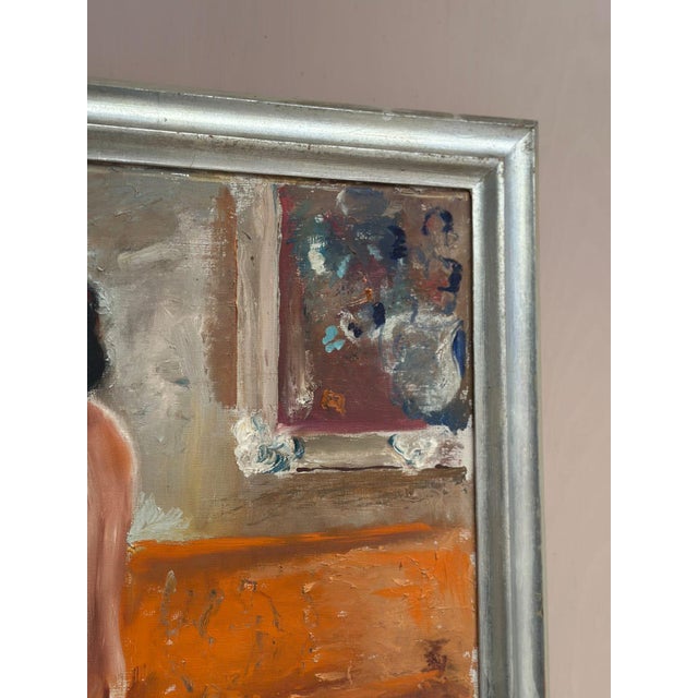 Carl Magnus Lindqvist, Summer Cottage, 1960s, Oil on Canvas, Framed For Sale - Image 8 of 18