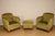 Vintage Velvet Armchairs with Ottoman, 1950s, Set of 3 For Sale - Image 17 of 18