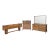 Vintage Heywood-Wakefield "Cadence" Sable Maple Bedroom Suite – 4 Pieces For Sale